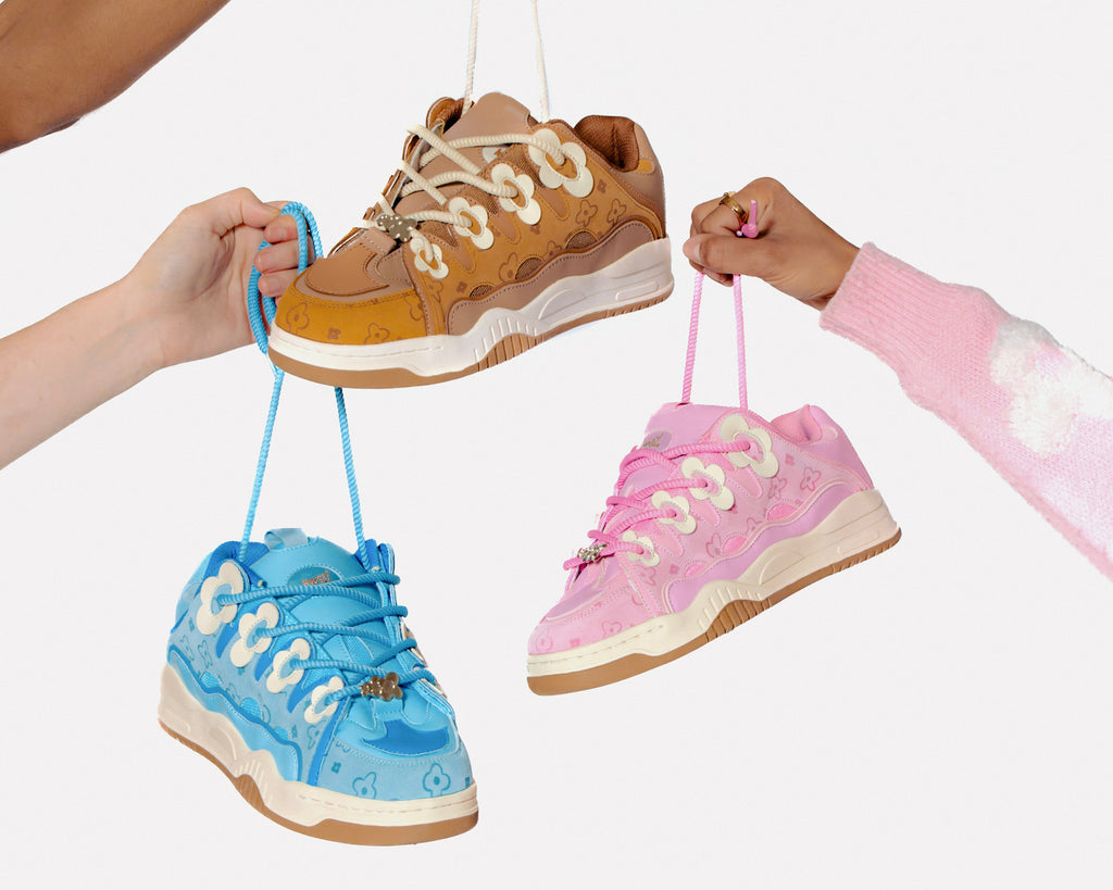 WUUSKÎ Soft Serve 01 — brand detail shot, hand-dyed sneaker collection