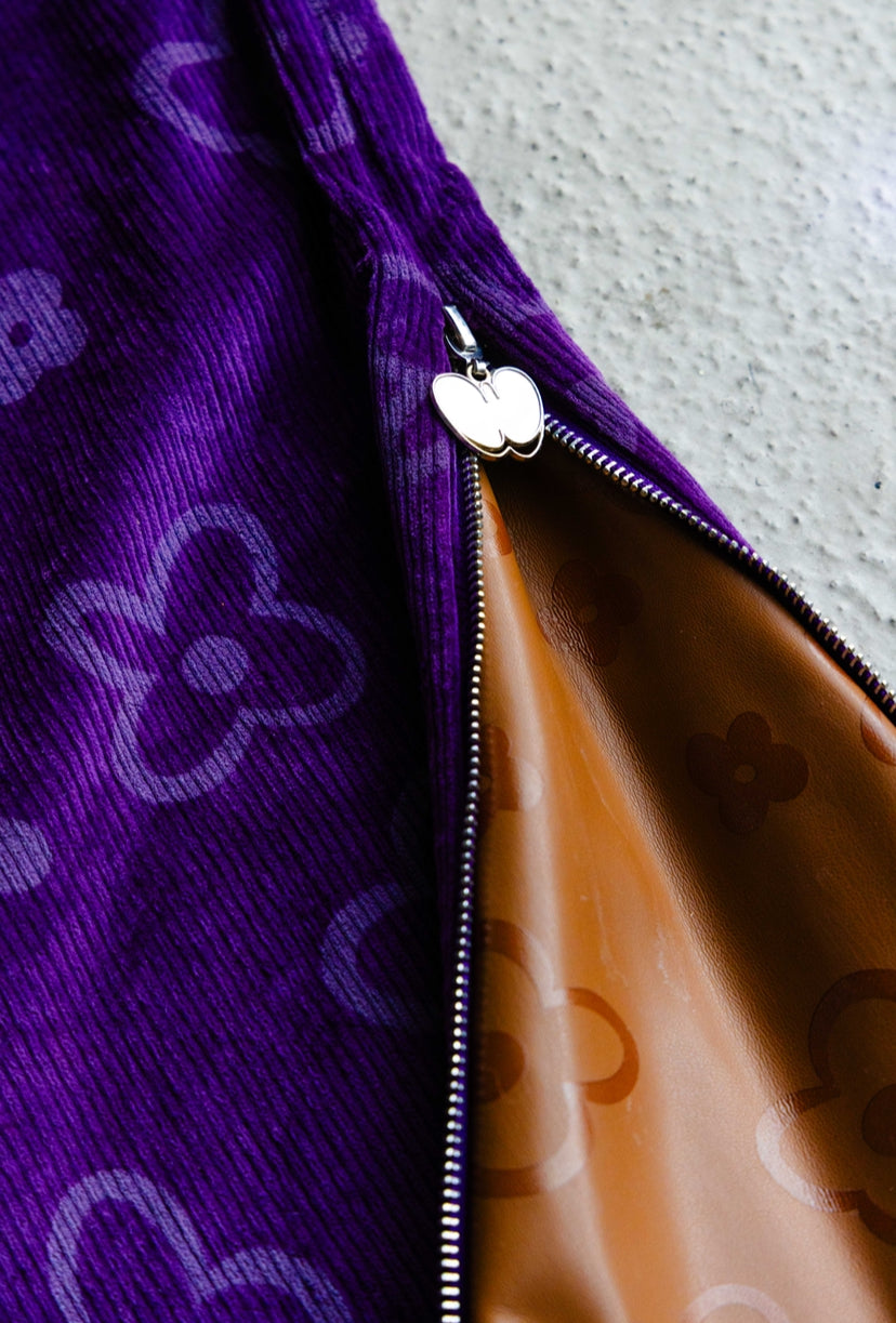 “In The Raîn” Purple Corduroy Pant