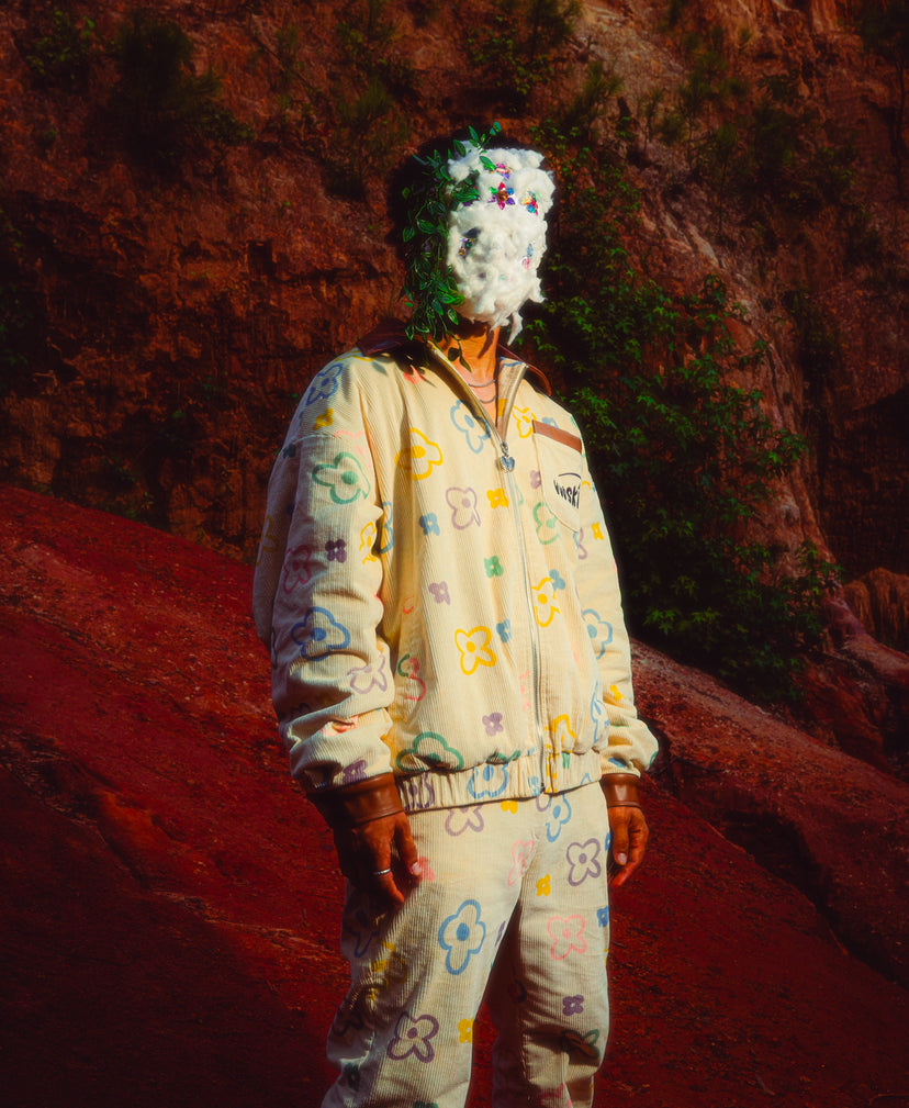 “In The Raîn” Multi Corduroy Jacket