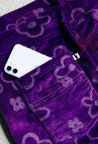 “In The Raîn” Purple Corduroy Pant
