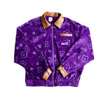 “In The Raîn” Purple Corduroy Jacket