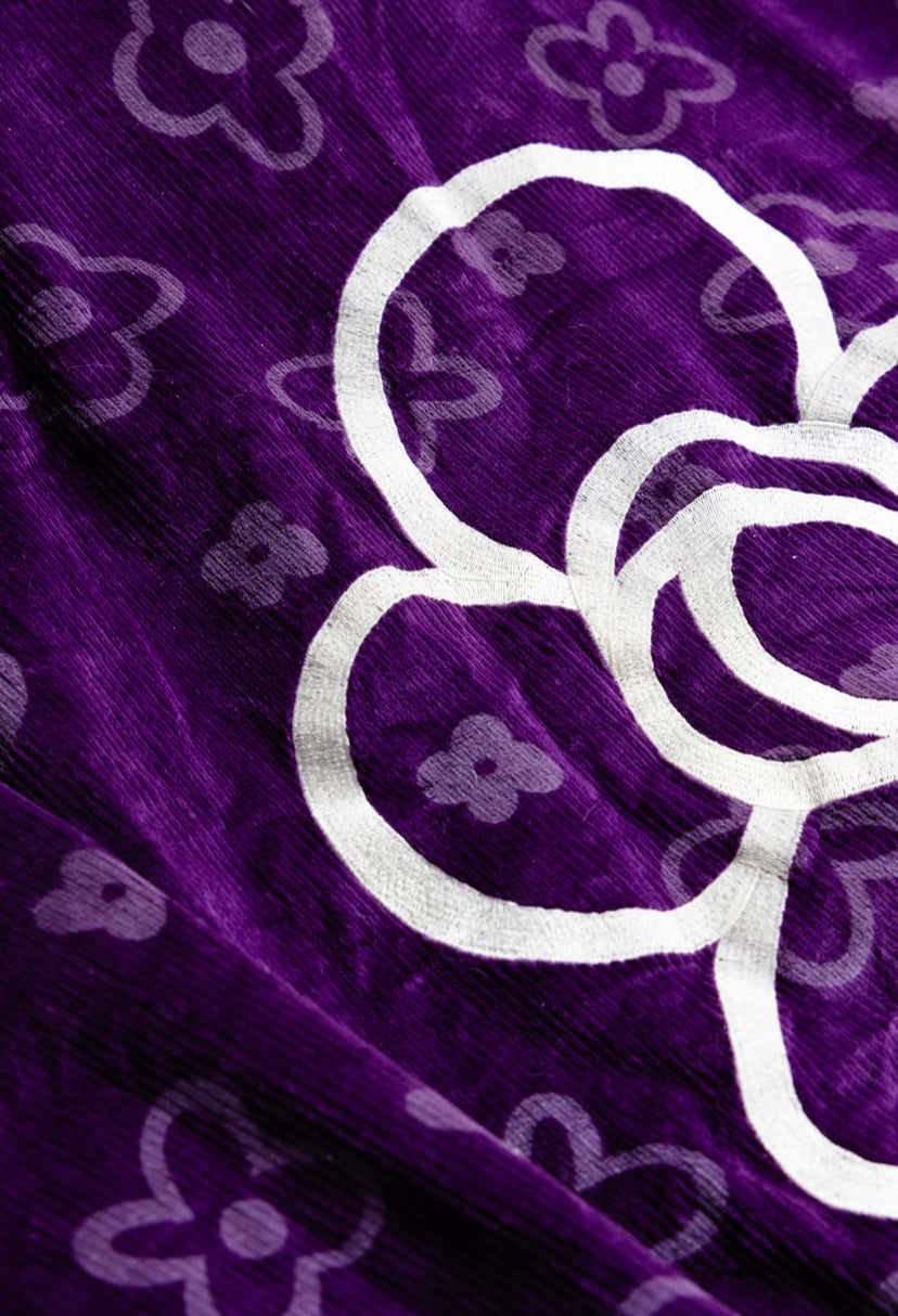 “In The Raîn” Purple Corduroy Jacket