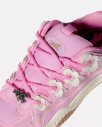 Soft Serve 01 Peony Pink WUUSKÎ — sole view, dyed pattern