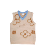 WUUSKÎ "Cold Copping" mohair knit sweater vest — 100% mohair, layering piece