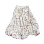 WUUSKÎ "4 The Boys" balloon shirring skirt — terylene, gender-neutral oversized