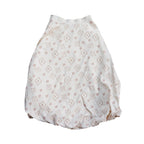 "4 The Boys" balloon skirt by WUUSKÎ — model wearing, adjustable elastic waist