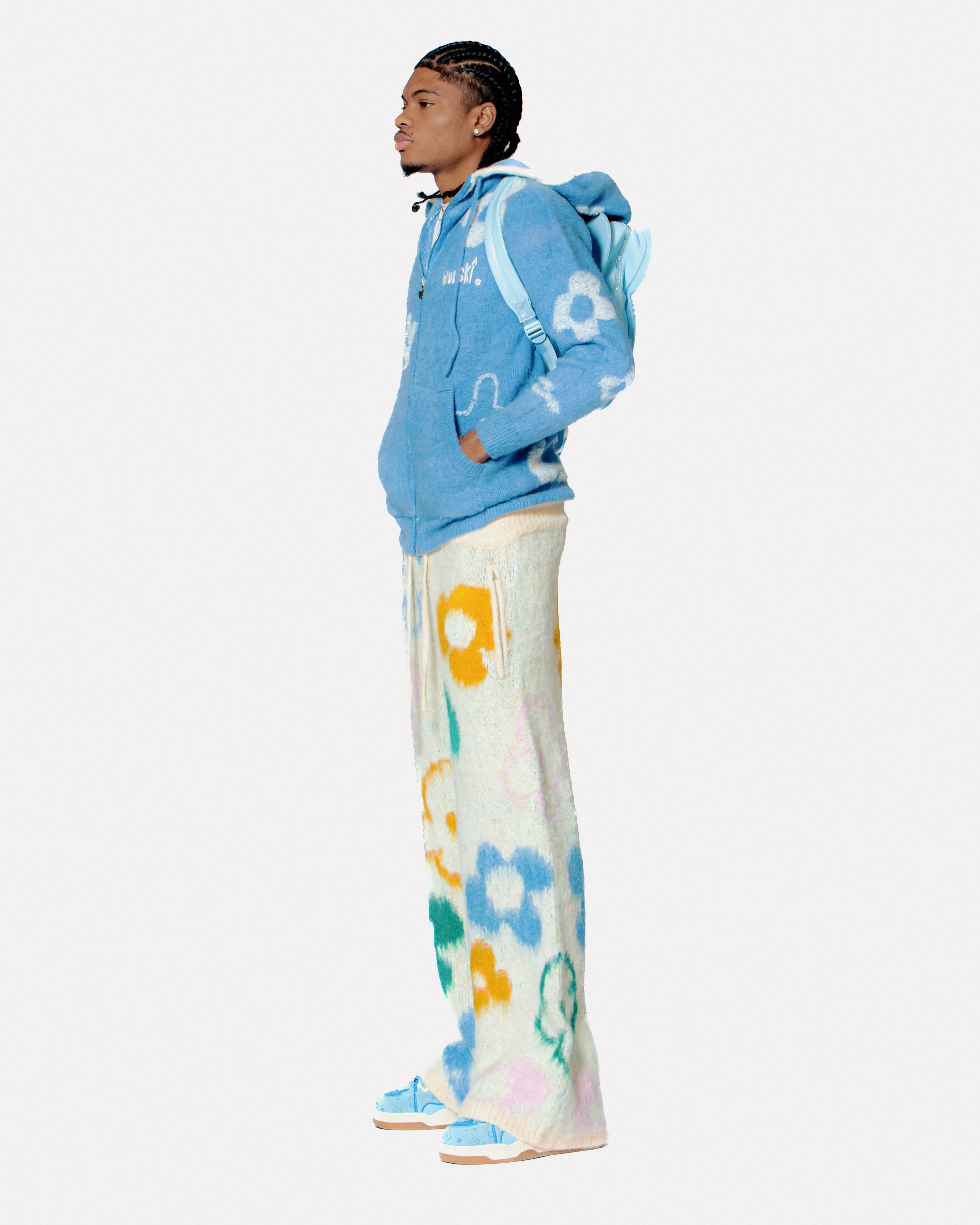 WUUSKÎ Garden Room collection — mohair pieces styled, Atlanta elevated streetwear