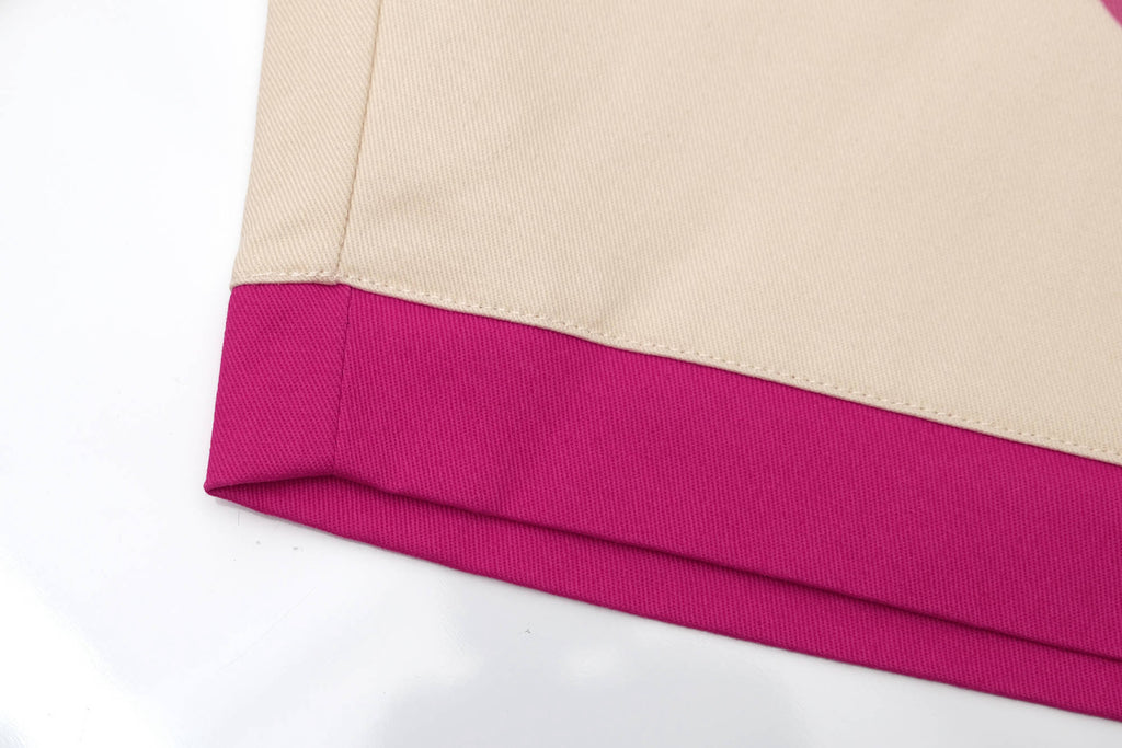 "Flowery Branch" work short by WUUSKÎ — side view, relaxed streetwear silhouette